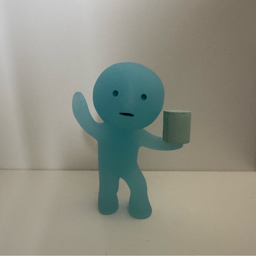 Smiski Toilet Series - Helping Out
